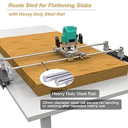 Router Sled, Slab Flattening Jig, DIY Woodworking
