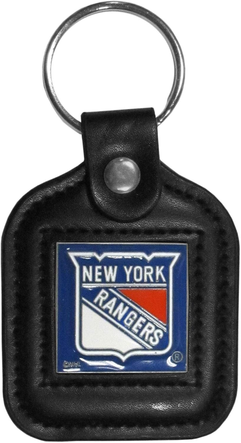 NHL Siskiyou Sports Fan Shop Los Angeles Kings Square Leather Key Chain One Size Black : Sports Fan Keychains : Sports & Outdoors