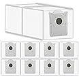 (9 Pack) X9 PRO OMNI Replacement Dust Bags for ECOVACS DEEBOT X8 PRO OMNI/ T50 PRO OMNI/ T50 MAX PRO OMNI/ T80 Omni/ X9 Pro O