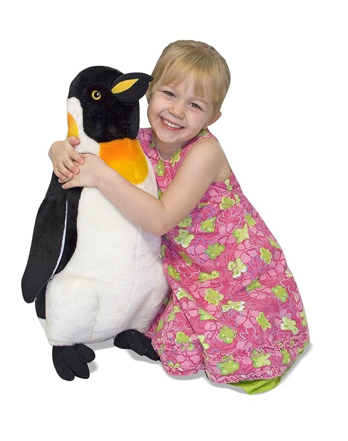 Melissa & Doug Giant Penguin Lifelike Stuffed Animal