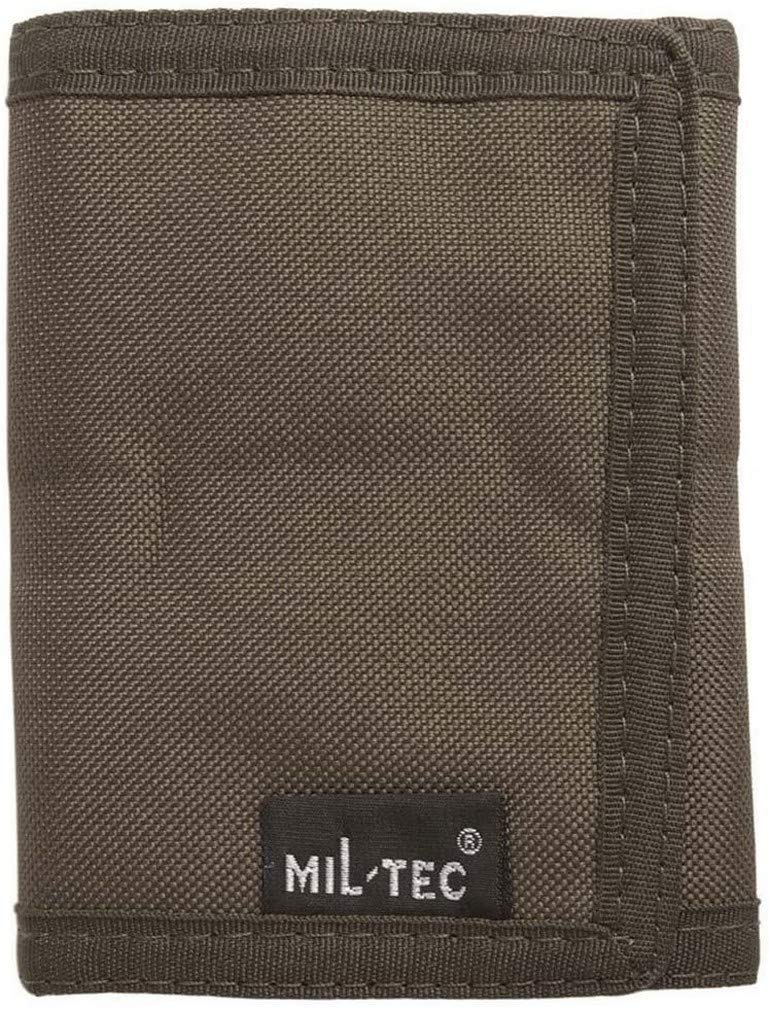 Mil-Tec Wallet with Card Slots, Olive, One Size