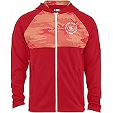 Zubaz NFL Men's Full Zip Hoodie With Yoke