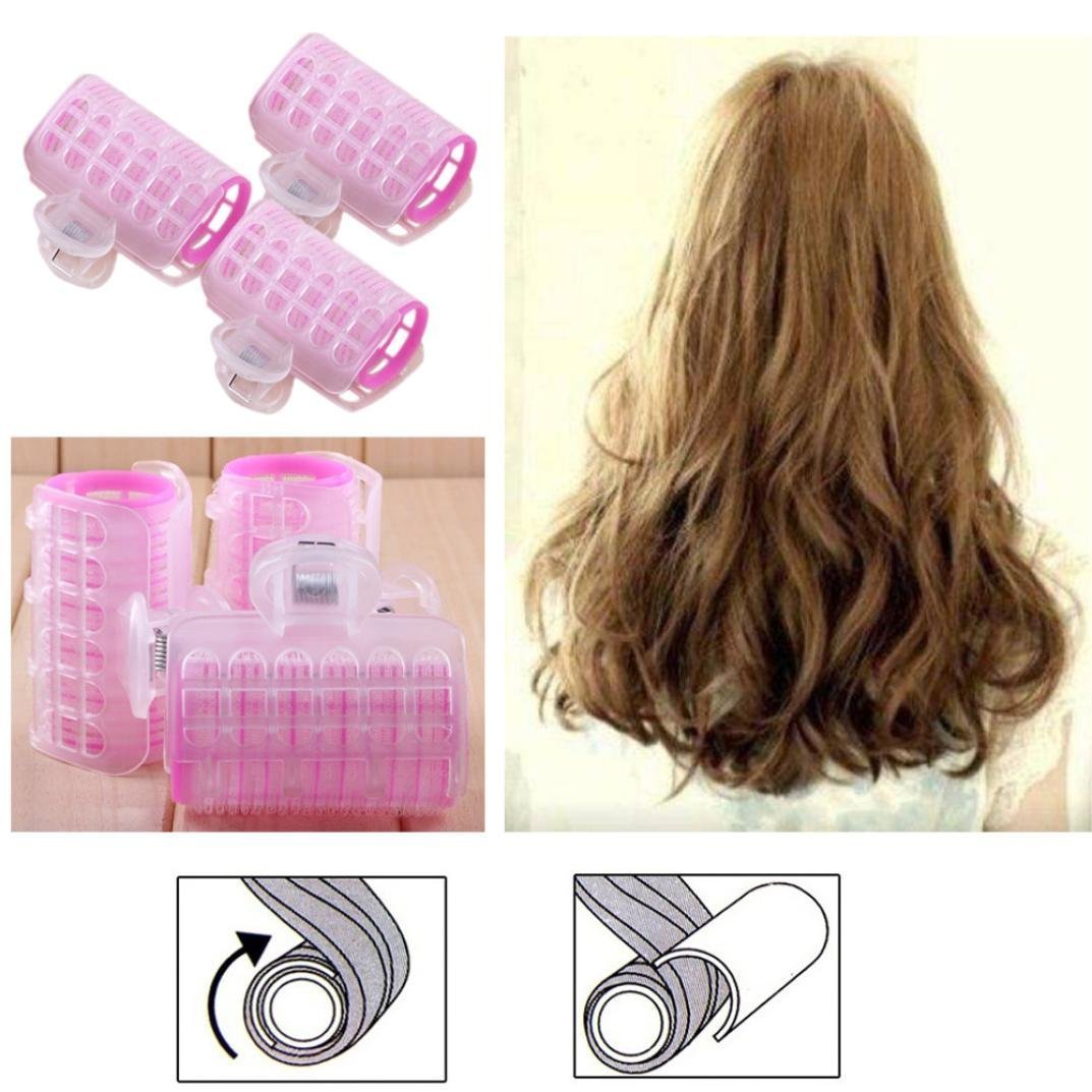 Amazon Com Fenleo 3 Pcs Hairdress Magic Bendy Hair Styling