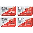 Myntz Sugar Free Mints in a Tin | Cinnamon 4 Pack | Breath Mints for Bad Breath | Bulk Mints in a Tin | No Sugar, No Fat | Gluten Free