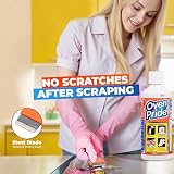 Oven Pride Full Kit 500ml + Scraper Tool & Gloves - Heavy Duty Cleaner view 4