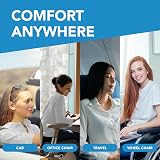 kingphenix Wedge Car Seat Cushion Memory Foam for Driver, Back Pain Relief view 5