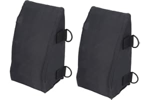 Catcher Knee Savers, Oxford Cloth Soft Lightweight Catcher Knee Savers with Ergonomic Wedge Prevent Slip Catcher Knee Pads