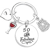 Nfyxcaz Birthday Keychain For Women Men Friendship Gift Happy Birthday Gift