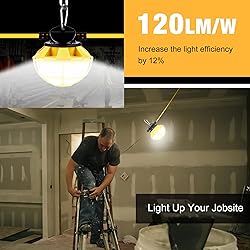 G GJIA 50FT Construction String Lights with