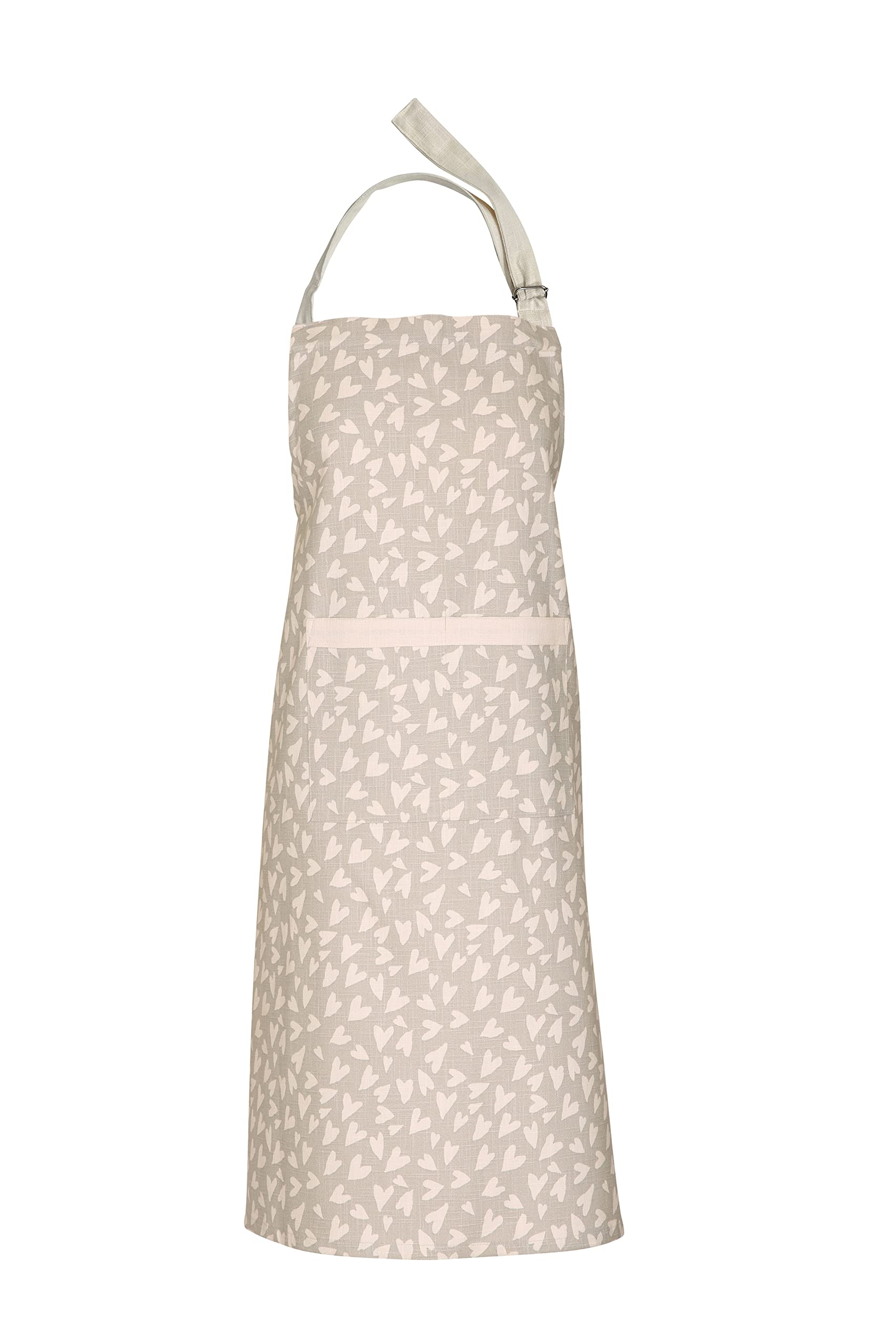 Dexam Organic Heart Adult Apron, Grey