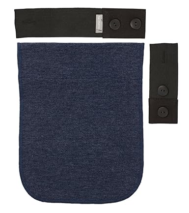 Be! Mama Hosenerweiterung, 3-teiliges Set - 4-stufig verstellbar (Erweiterung von ca. 2 bis 18 cm möglich) - FARBAUSWAHL