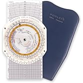 CYA 10" Large Plastic E6B CRP-5 Flight Computer - Aviation Calculator | 10" plastic E6B CRP-5 flight computer with vinyl case. Calculates airspeed, altitude &amp; fuel burn for flight training