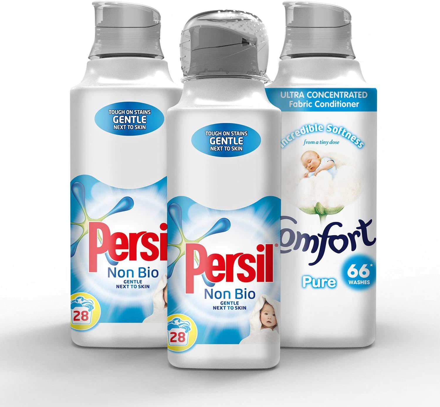 Online Exclusive: Persil And Comfort Essential Laundry Kit Made from 100% Recycled Plastic
