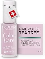 PODERM Nail Polish with Tea Tree Baby Pink 8ML Podiatrist Created