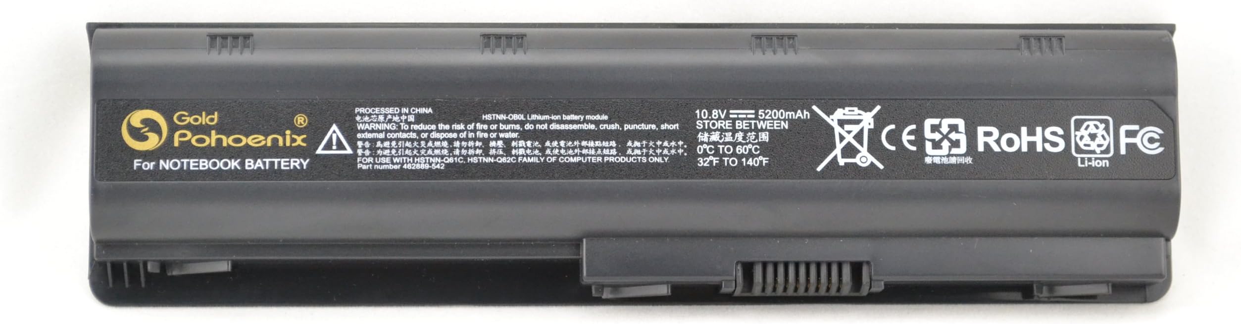 Gold Phoenix Laptop/notebook Battery Replace for HP Compaq Presario CQ42 CQ62 CQ72