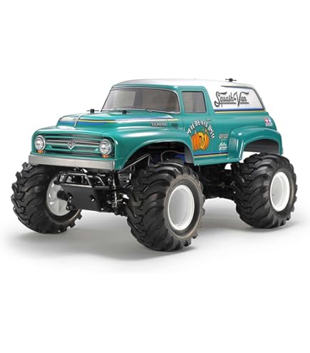 Amazon.com: TAMIYA 1/10 R/C Squash Van GF-02 TAM58725A