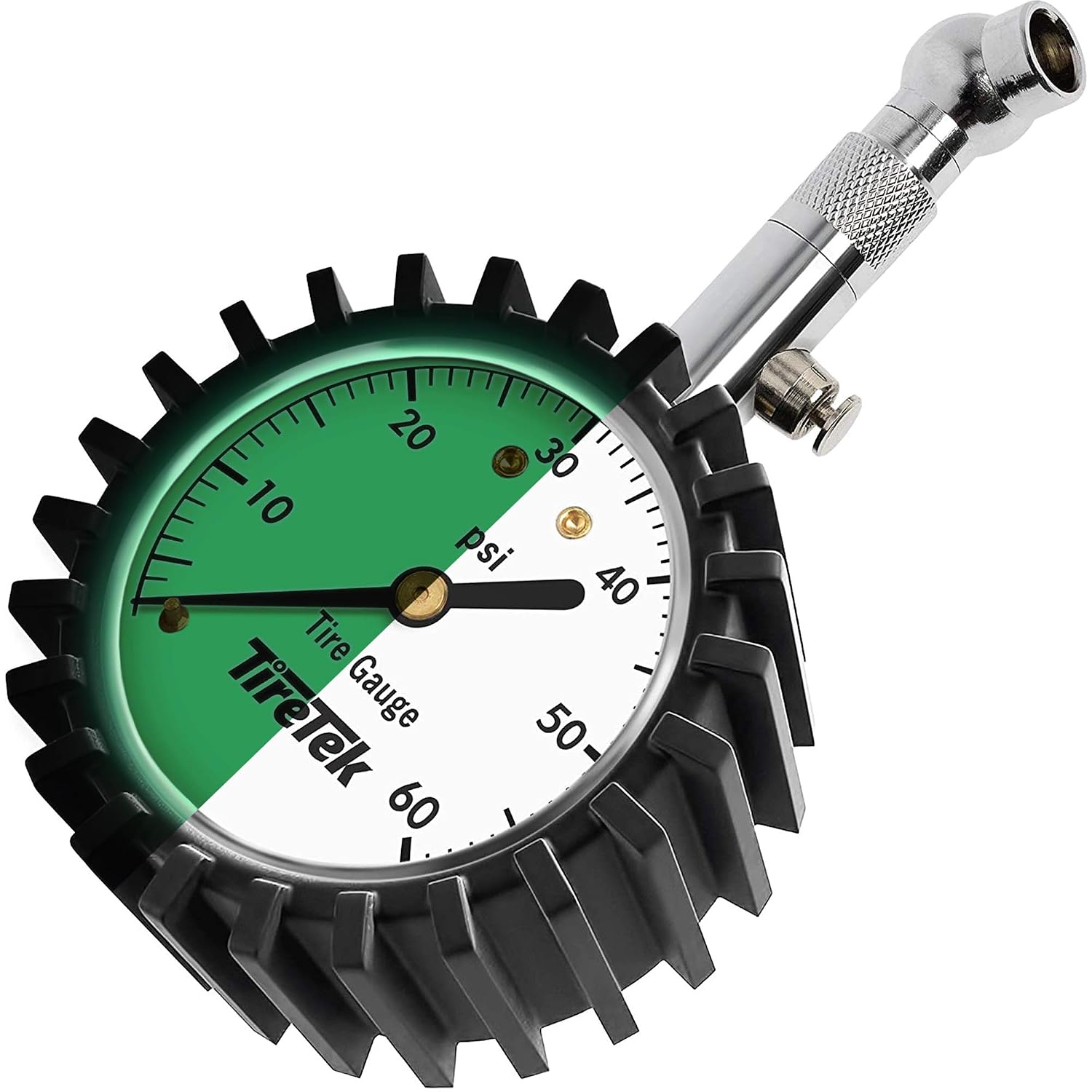 TireTek Heavy Duty Tire Pressure Gauge 0-60 PSI