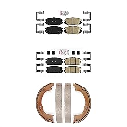 Transit Auto Front Rear Ceramic Disc Brake Pads Kit