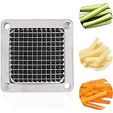 POWLAB Replacement Chopper 1/4" Blade Commercial Vegetable Chopper Dicer Stainless Steel Blade for Fruit Cutting Machine Tomato French Fries Cutter