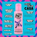 Crazy Color Hot Purple No.62 100ml Semi-Permanent Hair Dye Renbow view 8