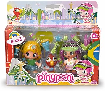 Pinypon - Pack viaja por el Mundo: Brasil (Famosa 700011161 ...