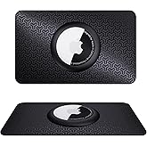 AirTag Wallet Holder Slim Card Insert [2 Pack] Flexible Thin Airtag Wallet Card Case Cover Compatible with Apple AirTag,for B