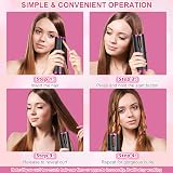 Caifu Automatic Hair Curler Cordless USB LCD Display 6 Heat 6 Timer view 7