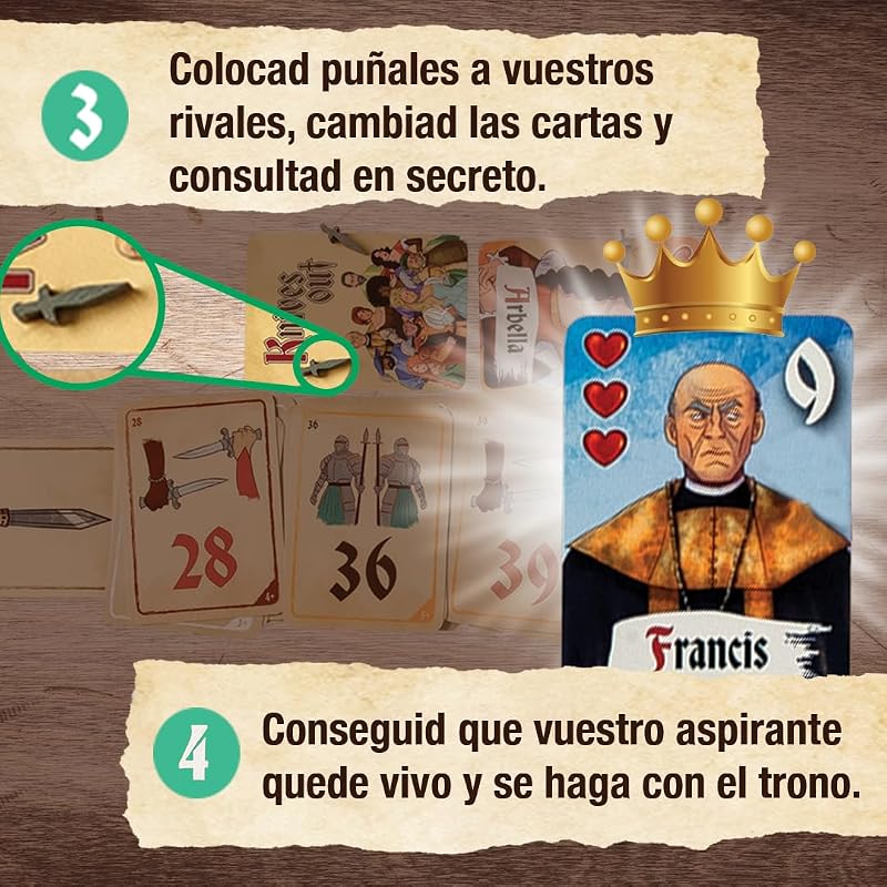 Knives out - Juego de Mesa de Estrategia - Grupos Grandes - De 3 a 10 Jugadores - A Partir de 10 años. — foto 5 de 6