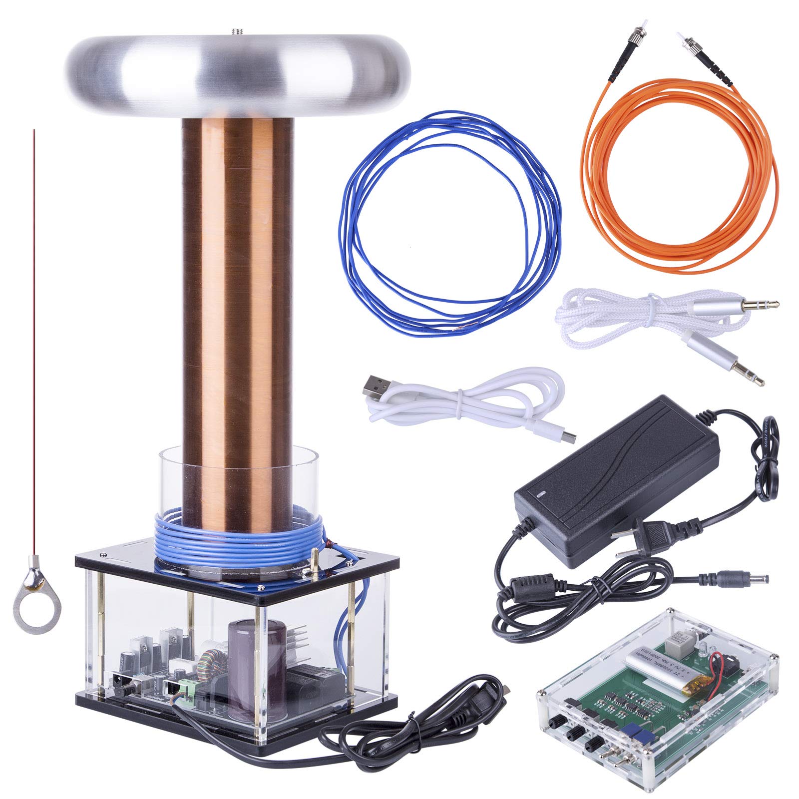 Buy HMANE Tesla Coil Arc Experiment Toys, Stark Large Tesla Coil