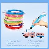 EILYGK 3D Pen Filament PLA 1.75mm 10 Colors 164 ft Total Compatible Pens view 4