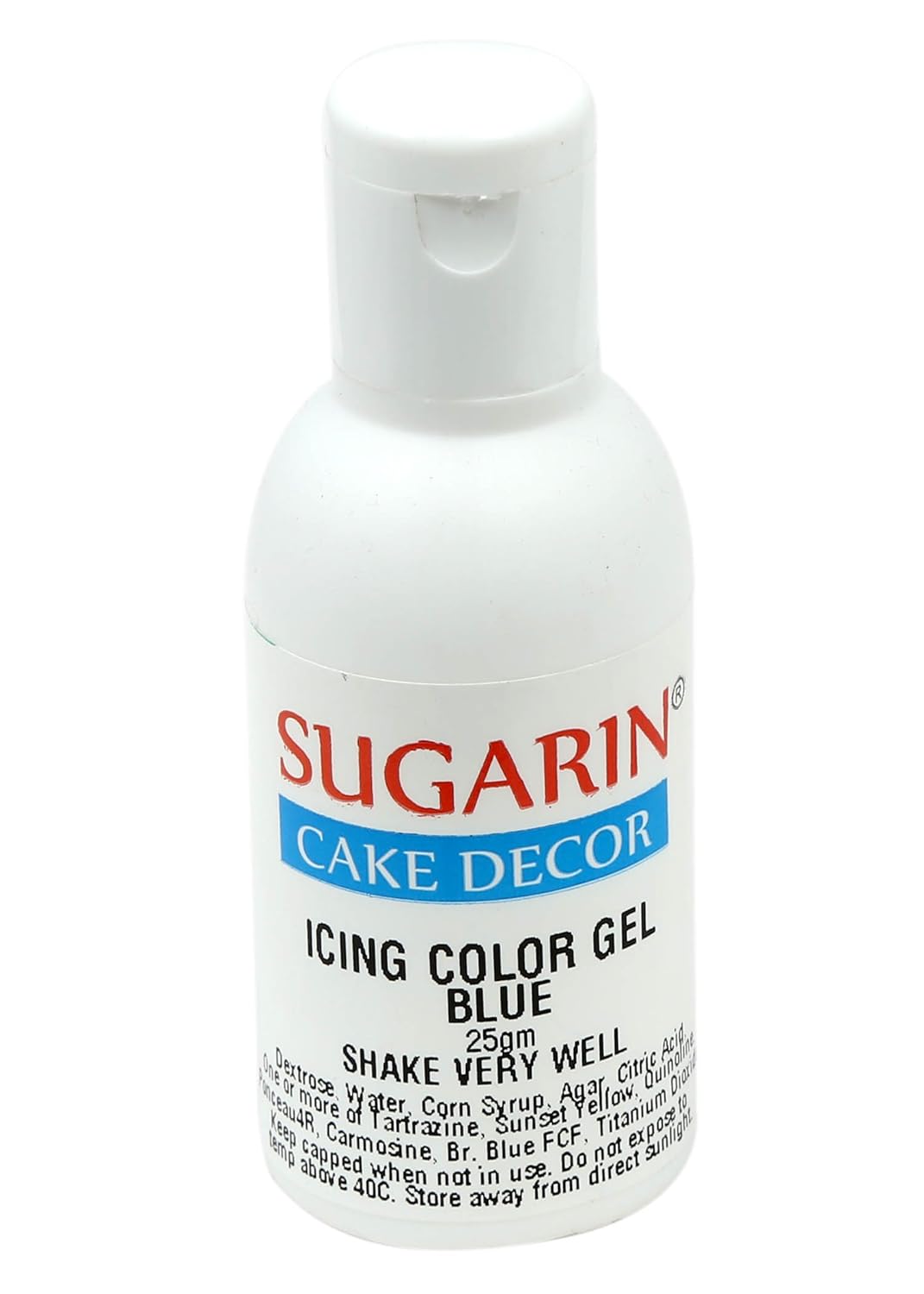 SUGARIN Icing Color Gel For Fondant, Blue, 25gm Amazon.in Grocery