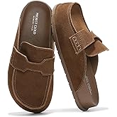 Project Cloud 100% Genuine Leather Womens Clogs - Plush & Soft Insole with Arch Support Non Slip Mules & Clogs for Women Footwear - Water Resistant Women Shoes (Foamy)