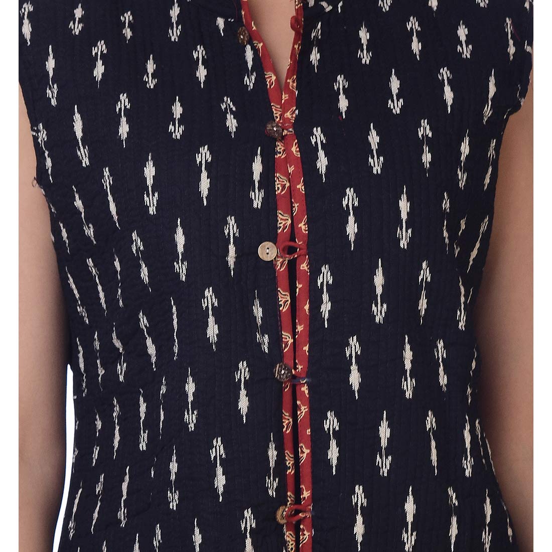 casual quilted cotton jacket printed jacket quilted reversible jacket red and black