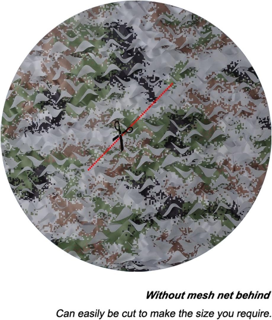LOOGU Camo Netting, Camouflage Net Blinds Great for Sunshade Camping Shooting Hunting etc. : Sports & Outdoors
