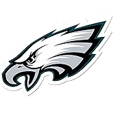 NFL Siskiyou Sports Fan Shop Philadelphia Eagles Auto Decal 8 inch sheet Team Color