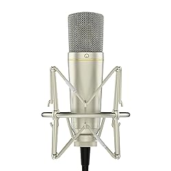 MA-67 Studio Condenser Microphone, 34mm Gold Large