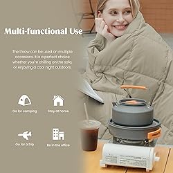 puredown® Soft Feather Down Throw Blanket