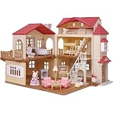 Calico Critters - Red Roof Home - Country Home - 2026 Gift Set Edition | The classic home fully furnished for instant play - a complete housewarming bundle and a treasured first big gift, Ages 3+