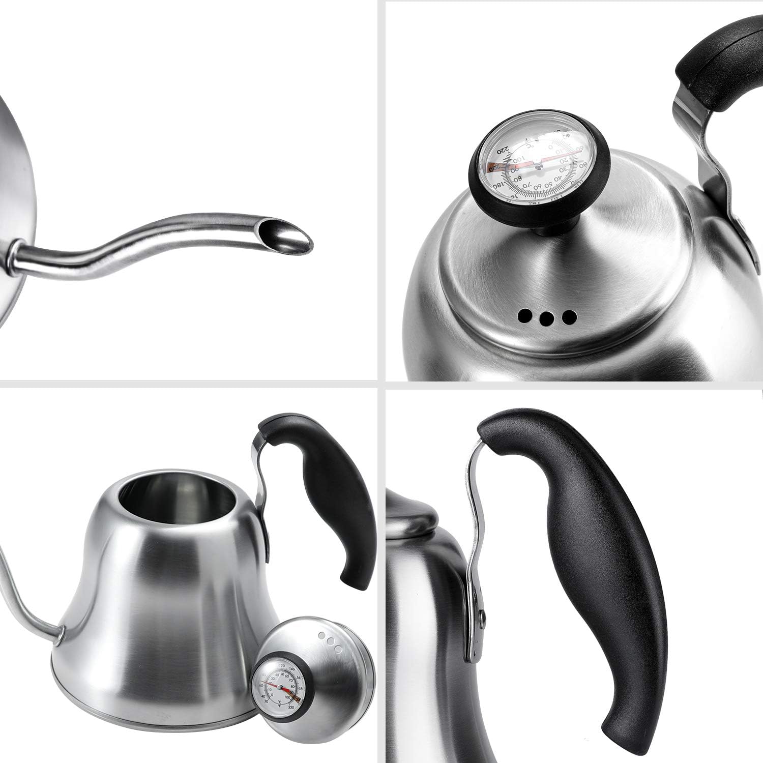 Chefbar Tea Kettle Gooseneck Coffee Kettle Pour Over Coffee Kettle