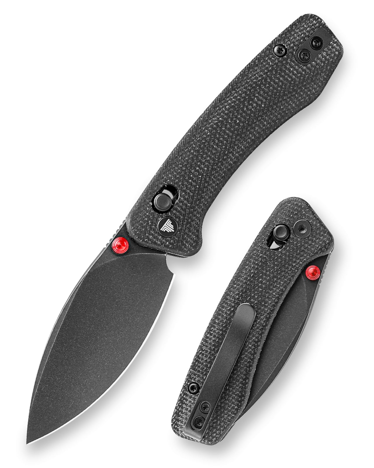 Photo 1 of TRIVISA Koala EDC Folding Pocket Knife, Crossbar Lock Handle, 2.56'' N690 Blade for Women Gift, Men Camping Hunting (Micarta)