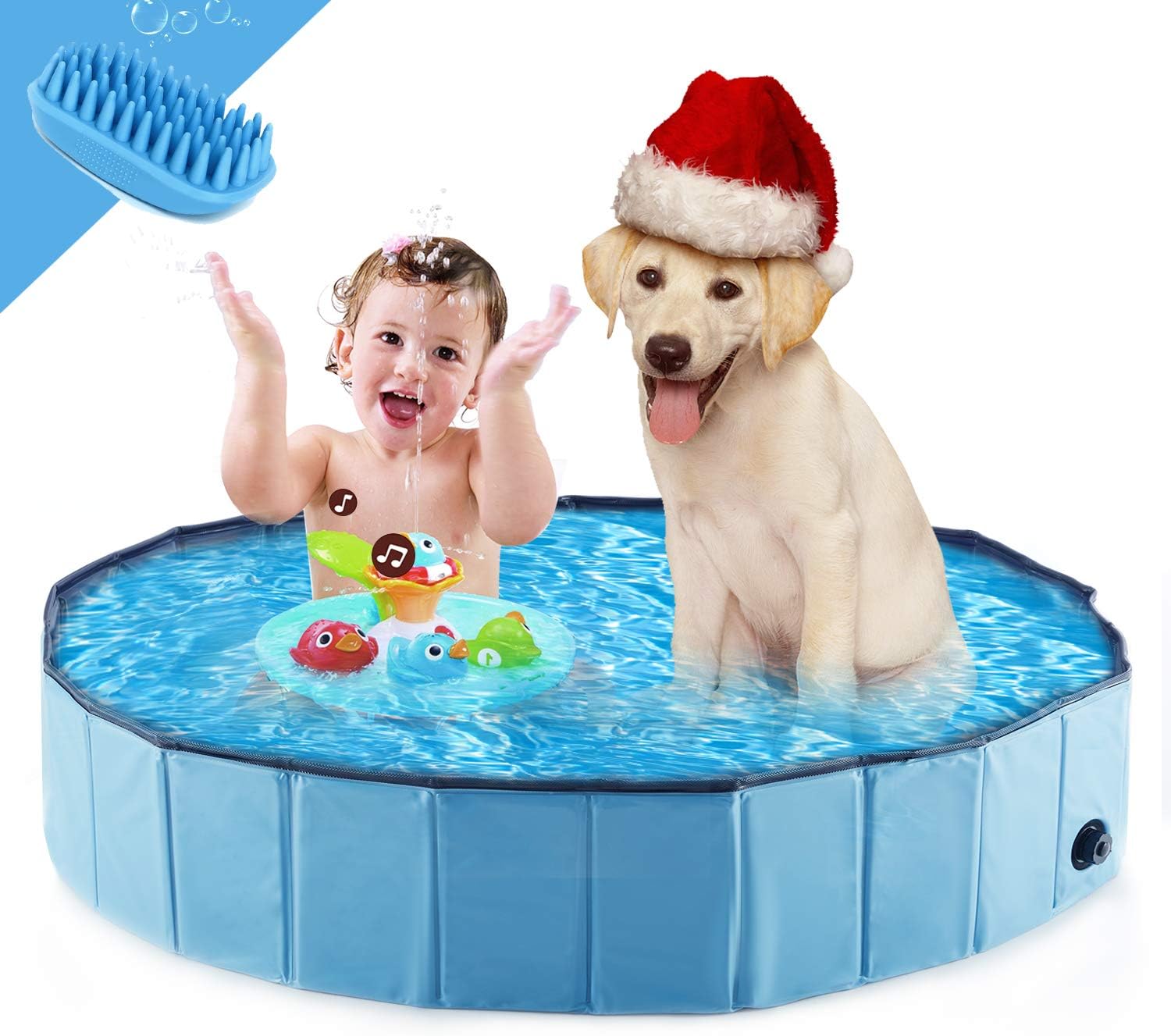 large plastic pool for dogs
