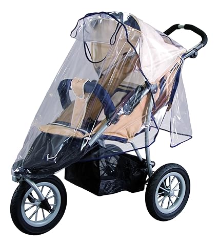 sunnybaby 10083 - Universal Regenverdeck, Regenschutz für Jogger, Sportwagen, Shopper, Buggy mit Dach, Kinderwagen | praktisc
