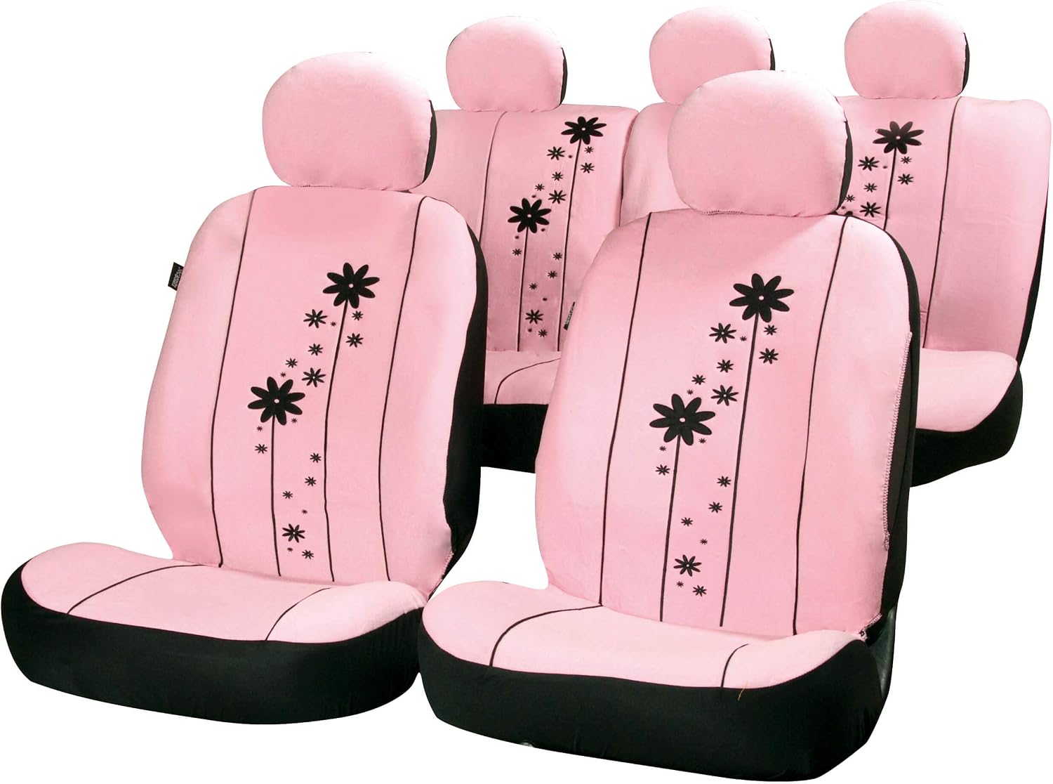 SUMEX FUND96P Universal Seat Cover Set Urban Girl - Pink