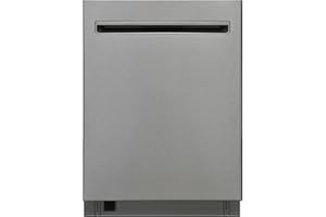 Kenmore Elite 24" Built-in Stainless Steel Tub Dishwasher TurboDry, QuietWash, SmartWash & TurboFlex Third Rack-15 Place Settings-42 DBA, Energy Star Certified, Fingerprint Resistant