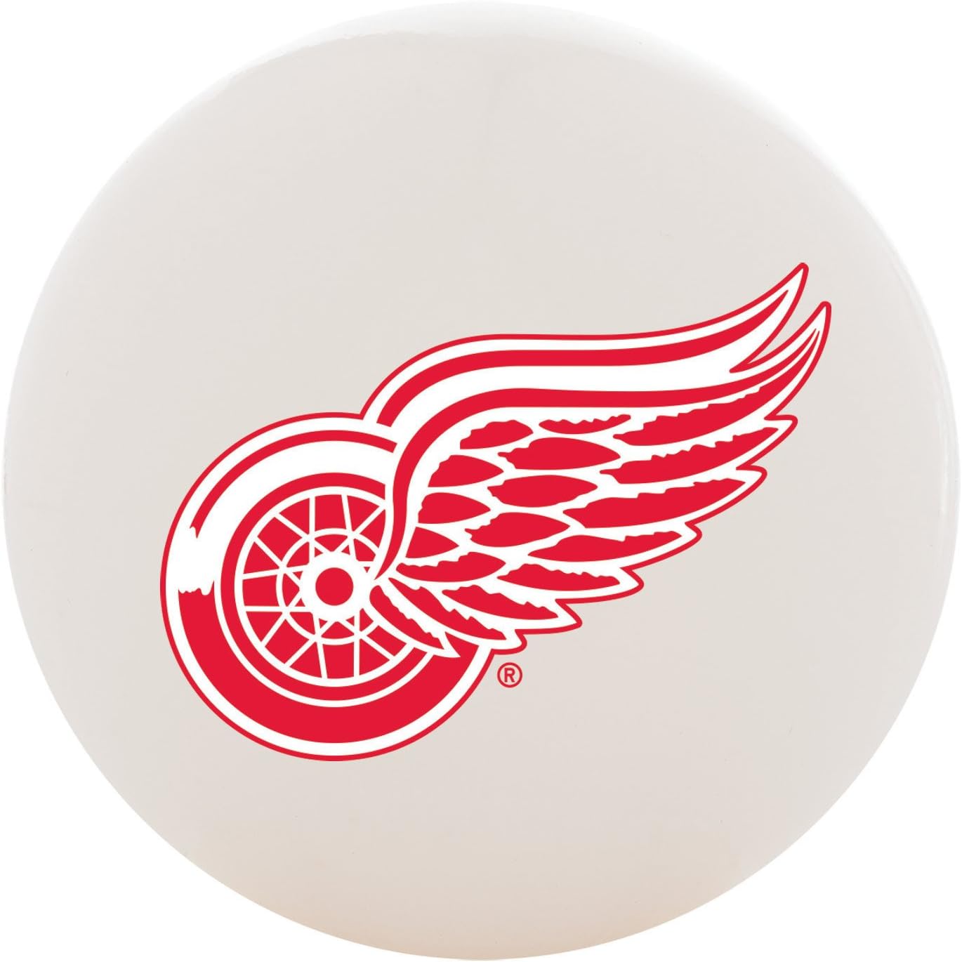 Franklin Sports Anaheim Ducks Street Hockey Ball - White No Bounce High Density PVC Ball w/Team Logo - NHL Official Licensed Product : Sports & Outdoors