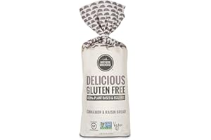 Little Northern Bakehouse Gluten Free Sliced Cinnamon Raisin Bread 17 ounce (Pack of 6)