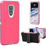 Motorola Moto G Play Case 2021, Heavy Duty Case for Moto G Play Full Body Protection Shockproof Cover Case, [Rugged PC Front 