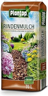 Rindenmulch Plantop 70 Liter Körnung 10-40mm NEU Garten-Mulch Dekormulch Qualität aus Bayern !