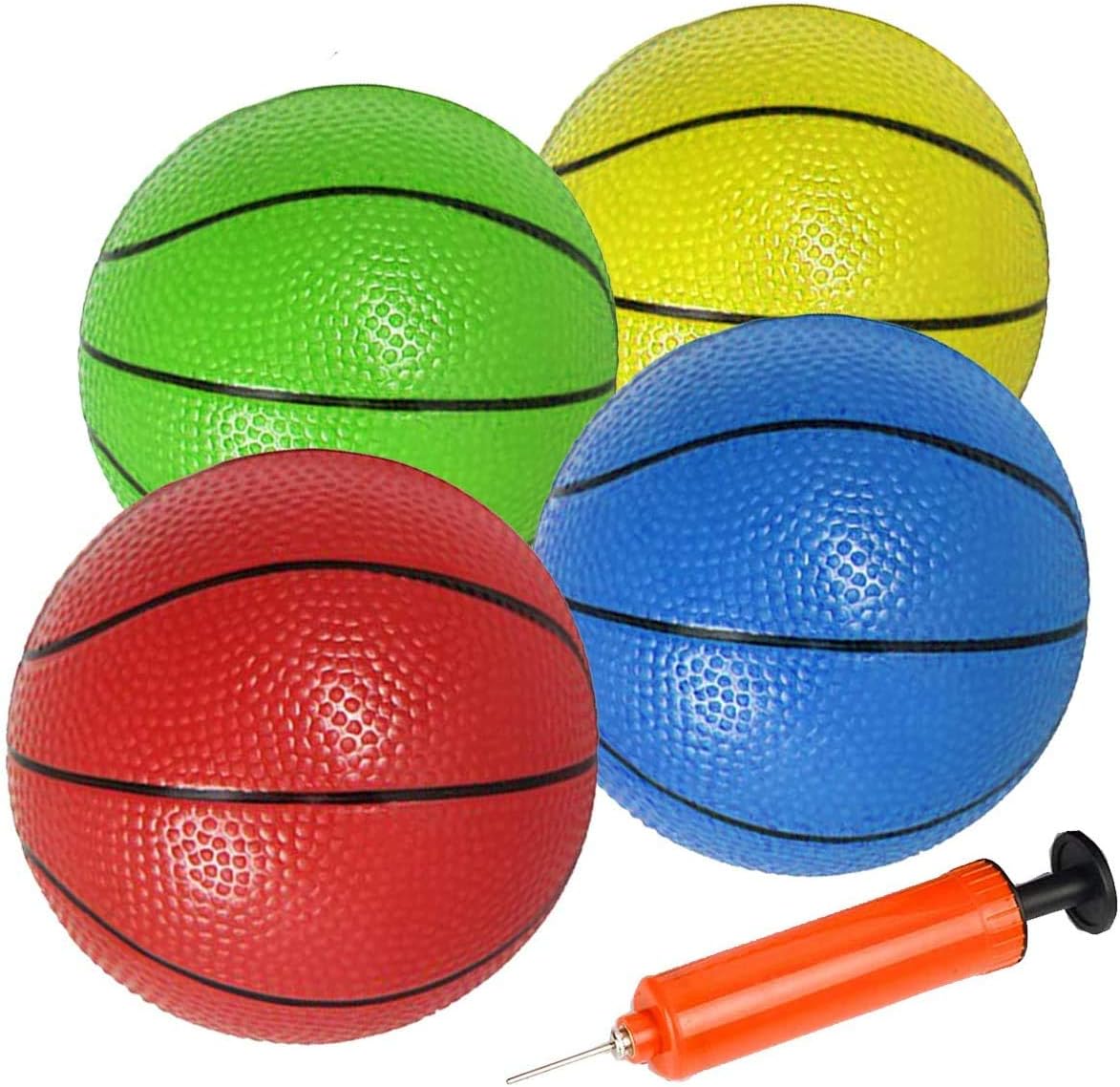 Small Pool Basketballs Beach Balls 6" 16CM Bouncy Balls Toddlers