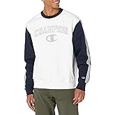 Champion mens Fleece Crewneck Sweatshirt, Men’s Woven Pullover, Men’s Logo Sweatshirt